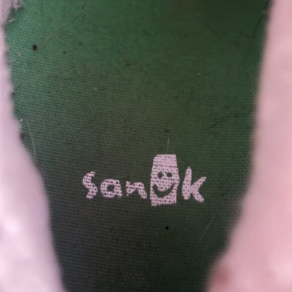 Cozy Warm Sanuk Black Quilted Flats | Puffer Shoes - Picture 10 of 10